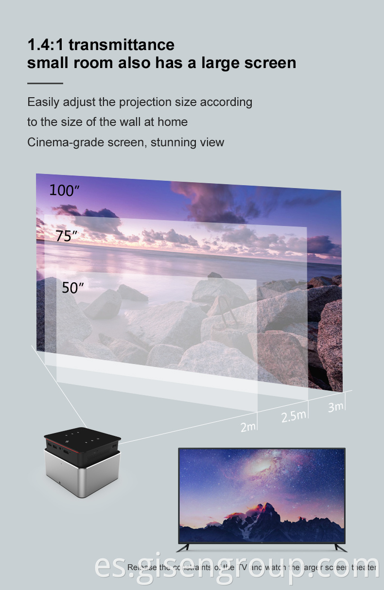 Mobile Phone Projector 4k